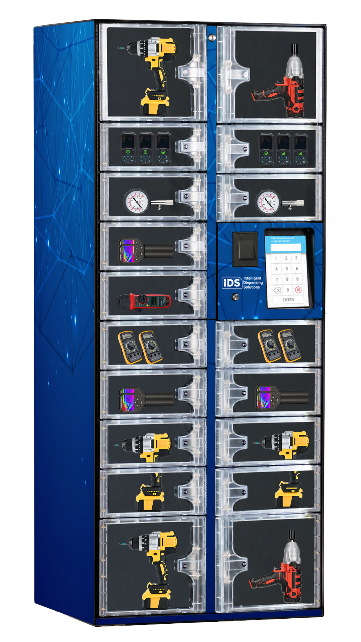 MRO ClearVision Industrial PPE & Safety Smart Locker