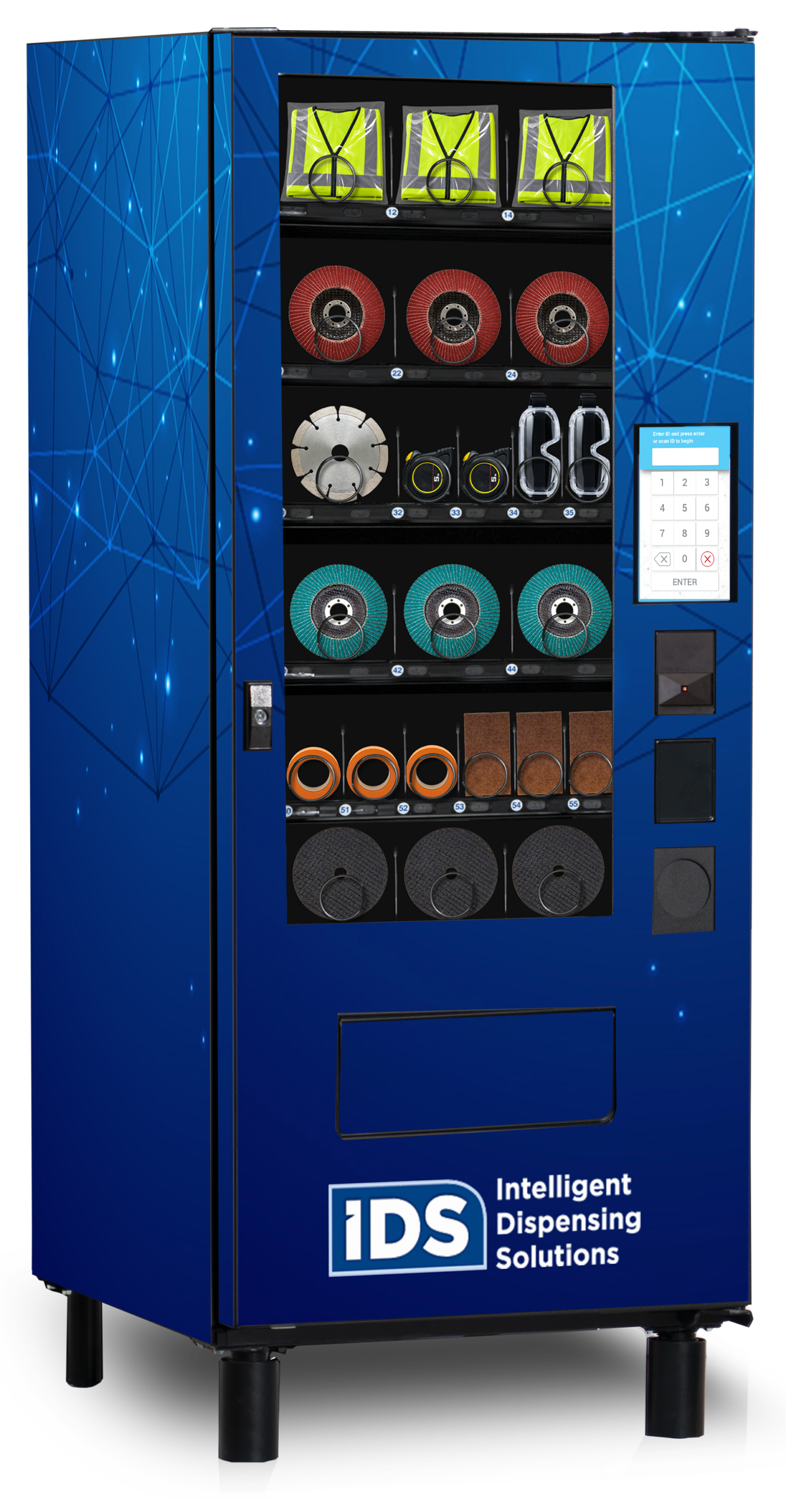 MRO Compact Industrial PPE & Safety Vending Machine