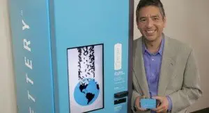 Rechargeable Batteries from a Custom Vending Machine
