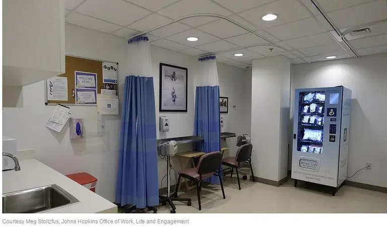 Vending Machines Supplied With Breastfeeding Equipment