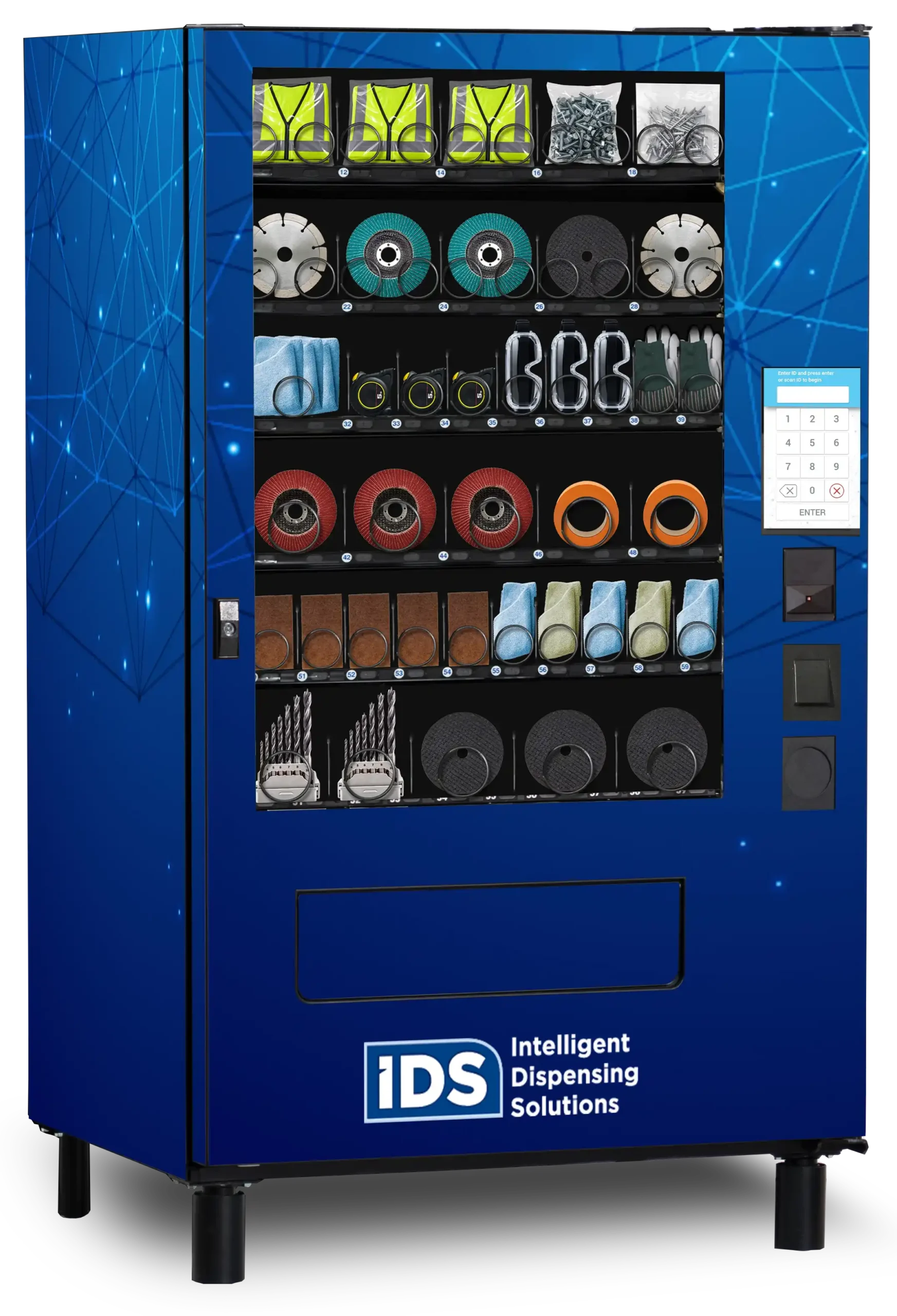IDS High-Capacity MRO, Tool, & Hardware Vending Machine